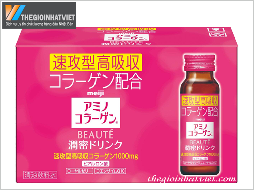 Collagen Meiji Amino dang nuoc 1