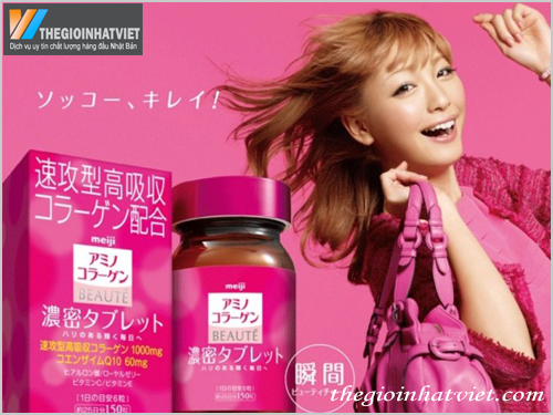 Collagen Meiji Beaute thuc pham chuc nang dang vien 2